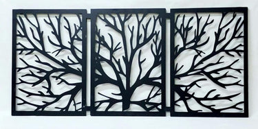 Ancient Tree Metallic Wall Art